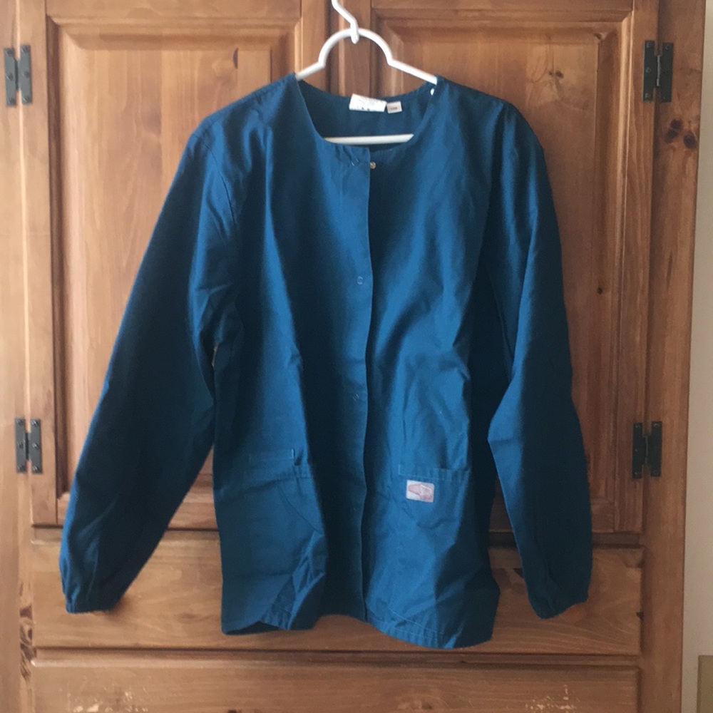 Scrub Zone Scrub Jacket Size L